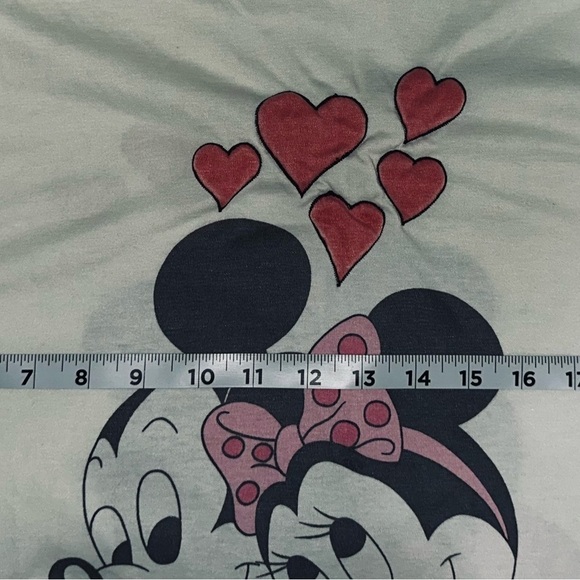Vintage Sunday Comics Mickey and Minnie Mouse top - Picture 6 of 6